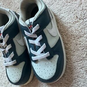 Nike Kids' Navy and White Sneakers